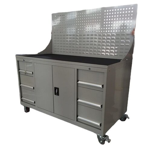 工具车工具柜汽修抽屉式多功能小推车工厂铁皮维修工具车间储物箱