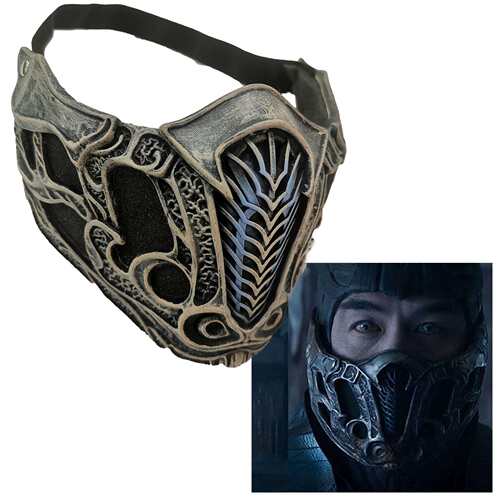 跨境真人快打乳胶面罩 Mortal Kombat万圣节面具影视周边装扮道具