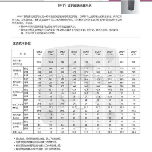 镇江大力液压马达BMSY-160-E4BD BMSY-200-E2BD摆线马达 大扭矩