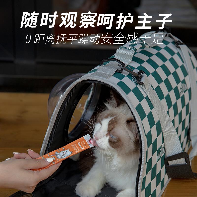 猫包外出便携出门太空舱宠物书包透气斜挎背包狗狗猫笼子猫咪用品