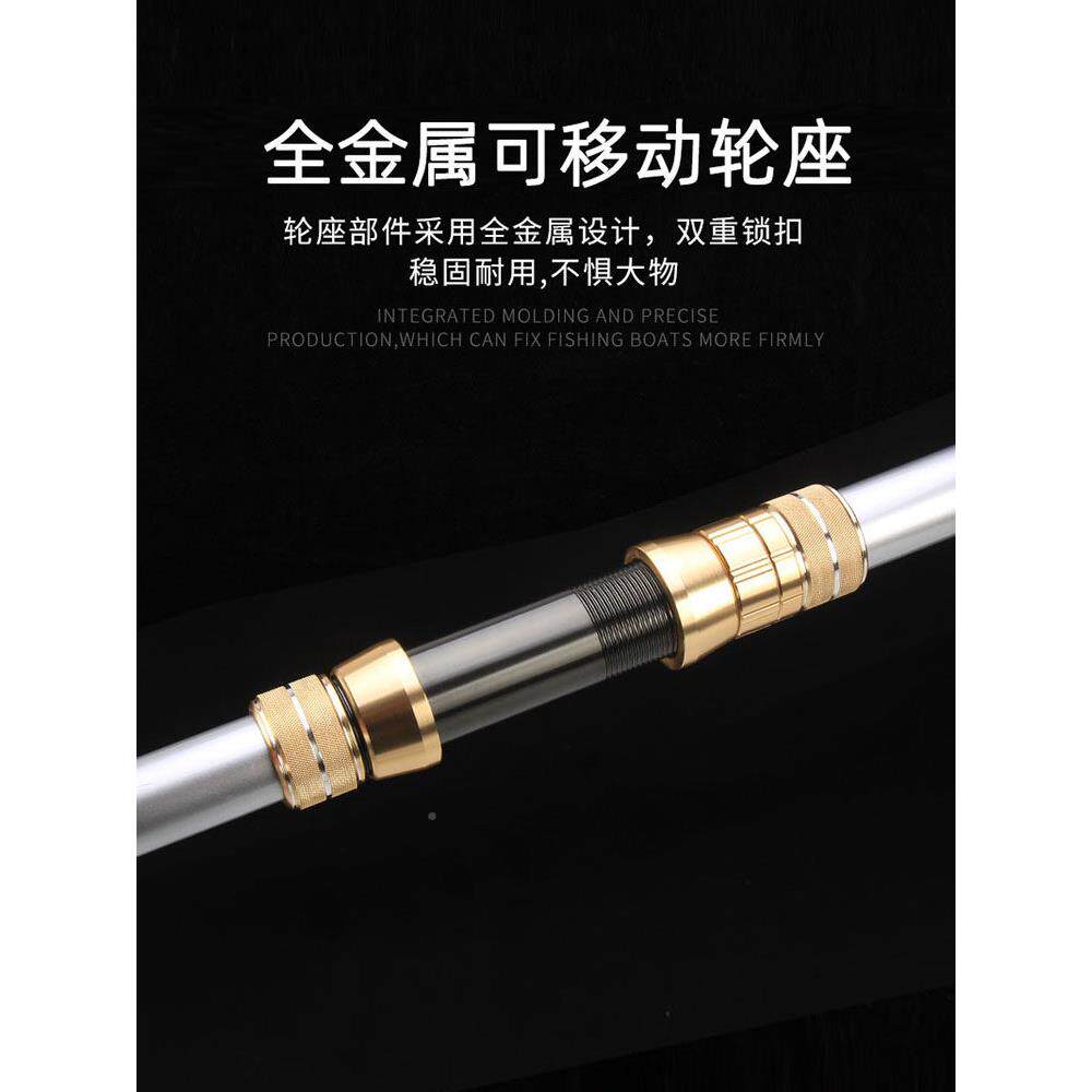 东钓锚远杆投主超硬锚鱼竿专用套装投杆海竿抛远竿专业LRT锚杆可