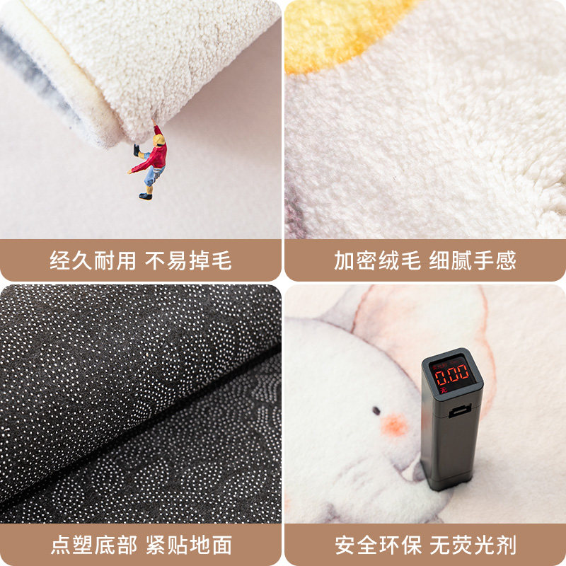 羊羔绒飘窗垫子定制阳台简约四季通用窗台垫主卧室榻榻米坐垫地毯