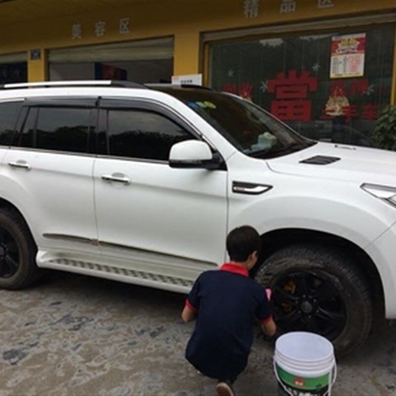 汽车改色膜引擎盖白色贴膜 后视改色膜