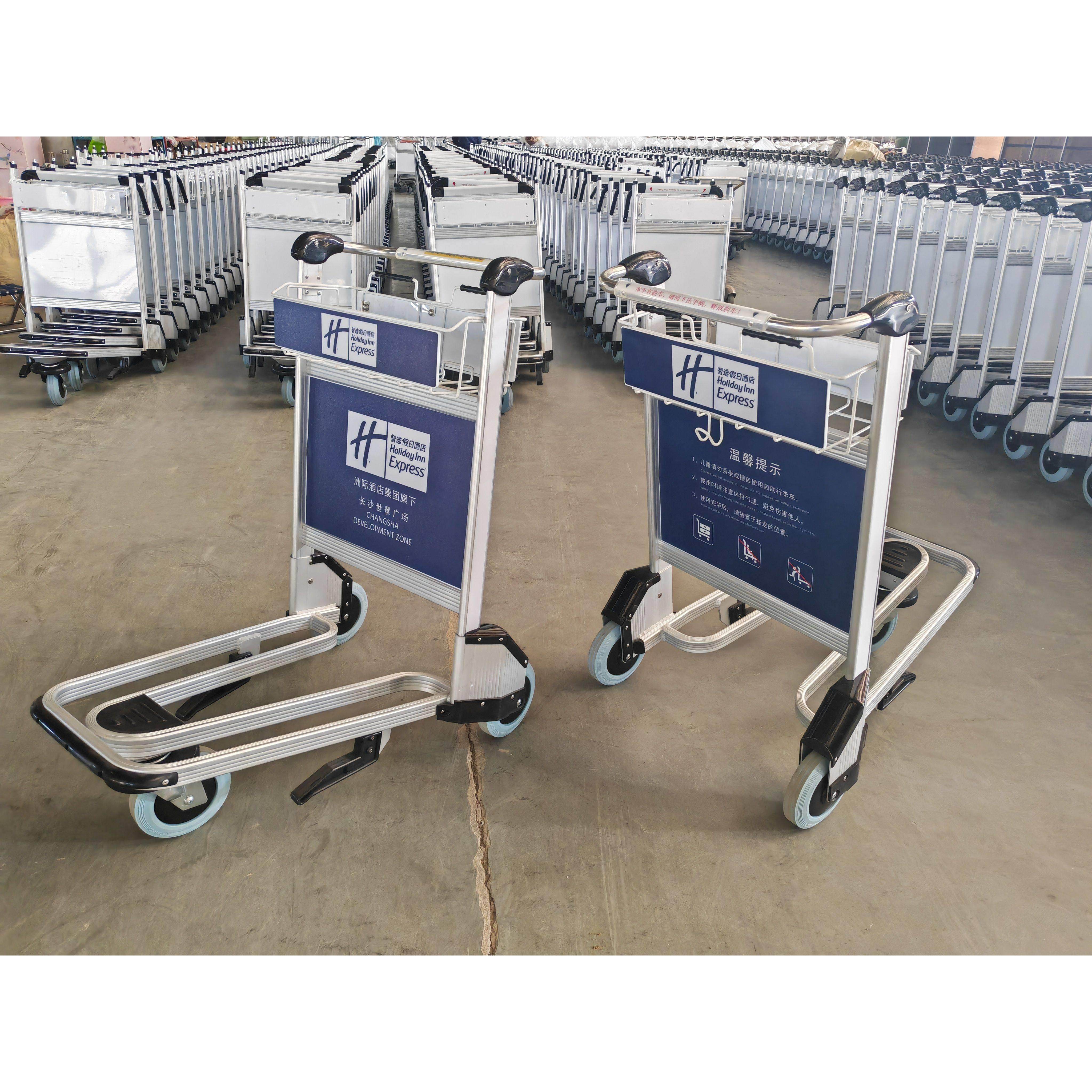 机场瑞客运自高铁站酒店物航站楼安检区行李手X320-LG2推车晟动业