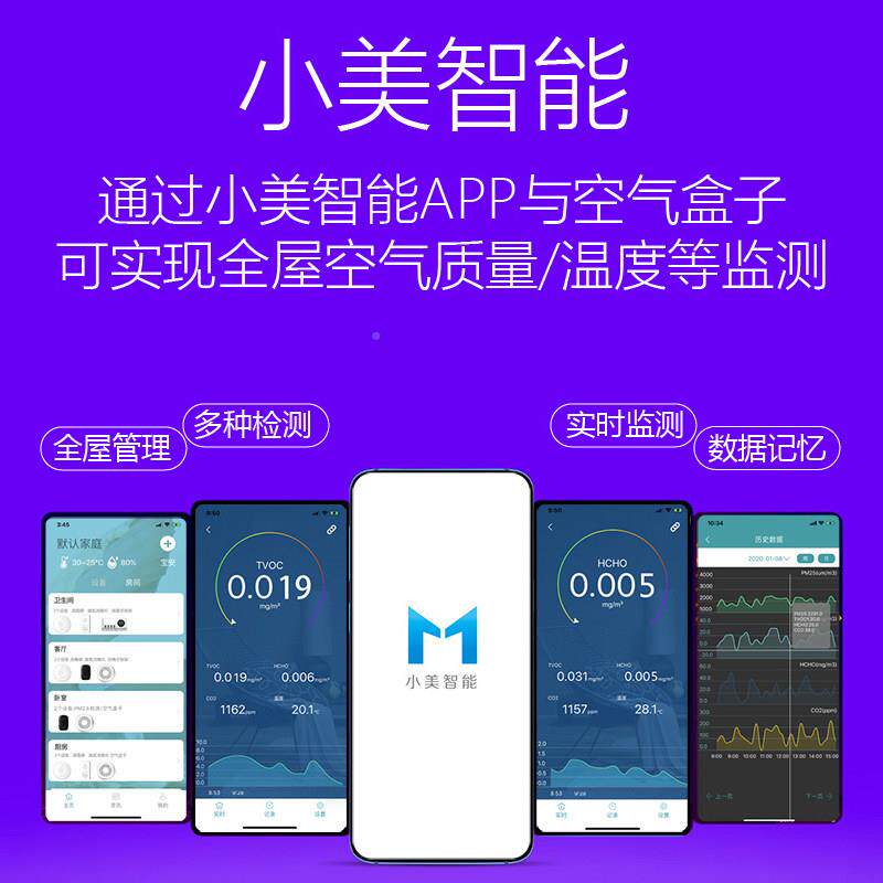 甲测仪内家用仪醛器专业新房测检甲醛智能室空气WP6003质量监测