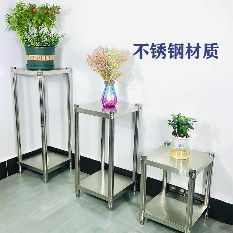 带轮子不锈花钢架阳台室外层多铁艺盆架客厅盆景户外庭花2025923