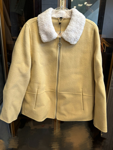 春梦依人秋冬新款双面羊绒大衣女短款小个子韩版宽松羊毛呢外套