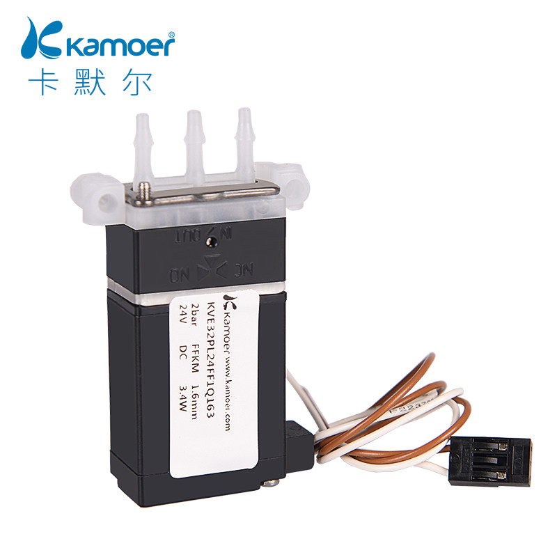 电磁阀微型24v水阀气阀12v换向阀三通直动控制阀气动控制器开关阀