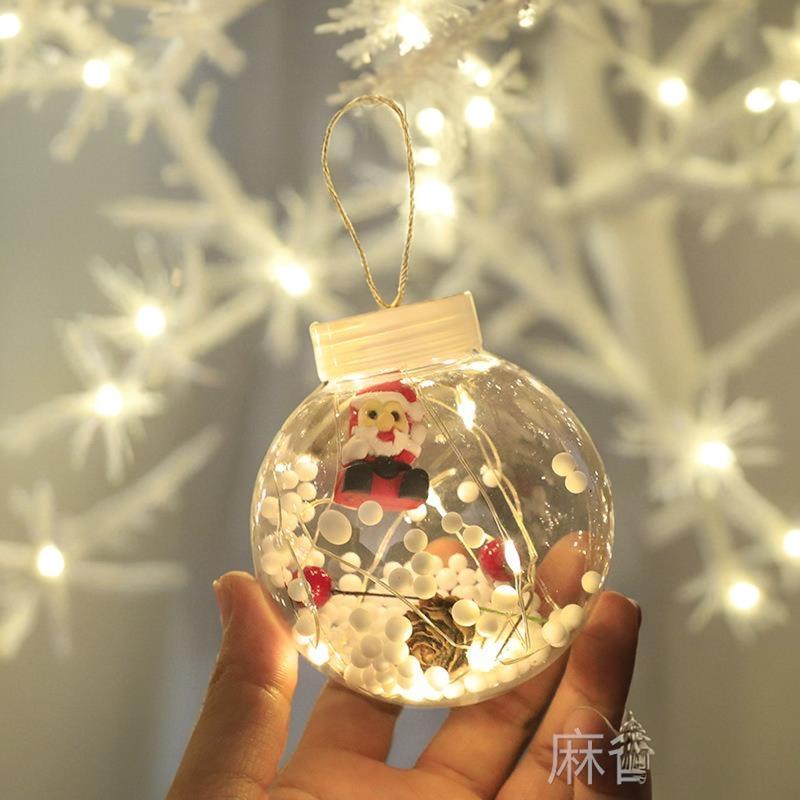 圣诞节LED窗帘灯许愿球圣诞老人雪人节日灯 橱窗装饰房间布置彩灯
