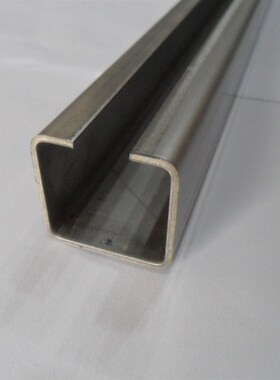 电镀设备生产线 滑轮C型轨道C30滑轨 304不锈钢2.0厚