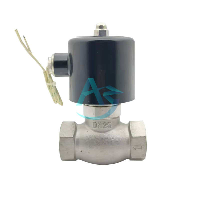 不锈钢高温蒸汽电磁阀控制电阀2L/US-15 20 25 3240 6分1寸半220v