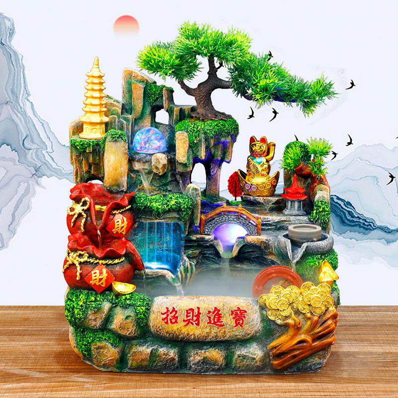 招财猫贺礼流水前台进宝自动招手开业送礼理发店摆件大气开业礼品