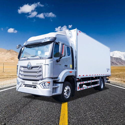可出口Sinotruk 重汽4.2米冷藏车鲜肉蔬果冷冻冷藏车制冷汽车