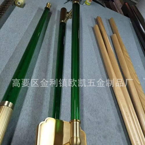 不锈钢大门拉手树脂玉石透明水晶玻璃门拉手酒店总统套房大门把手