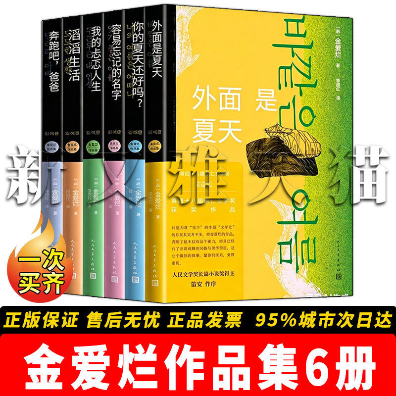 金爱烂6册套装韩国文学经典