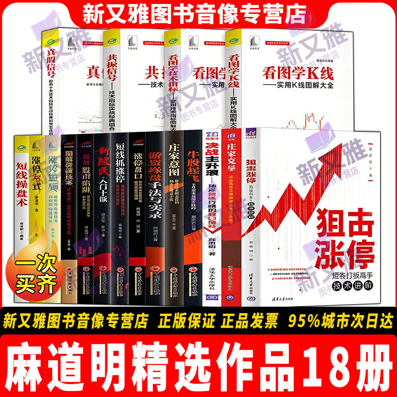 麻道明股票系列精选全套18册