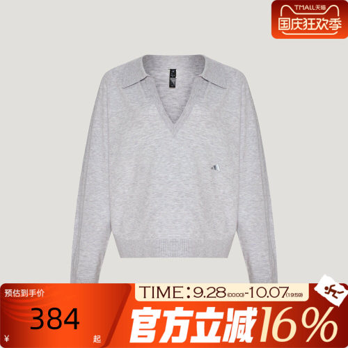 adidas阿迪达斯女子秋SFL FF SWEAT轻柔雅 运动休闲长袖T恤KX0225