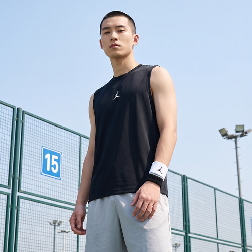 NIKE耐克男子Jordan DF SPT ESS SLVS运动休闲无袖T恤IF0890-010