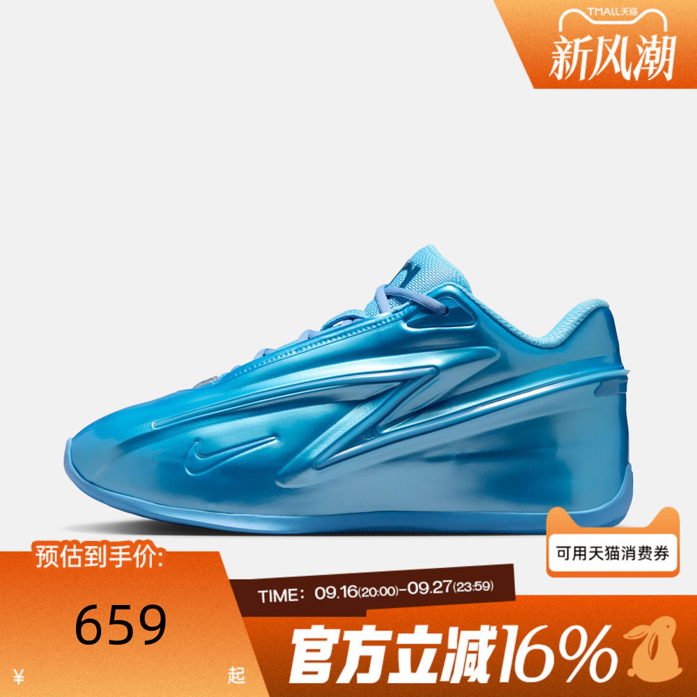 NIKE耐克男子秋KD19杜兰特19代实战缓震运动训练篮球鞋IH1120-400