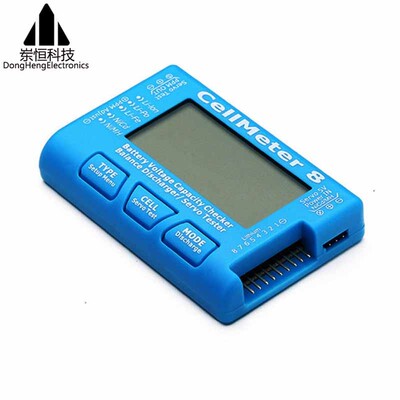 CellMeter 8 AOK 8S电显 舵机测试 窄频舵机测试器 电池放电器