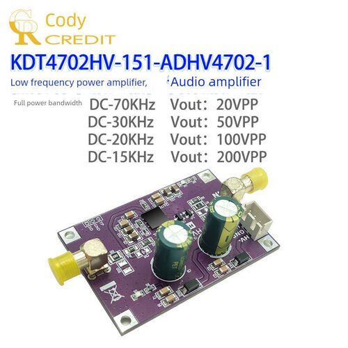 ADHV4702-1高压放大器模块运算放大器压电驱动器2T00Vpp高压输出