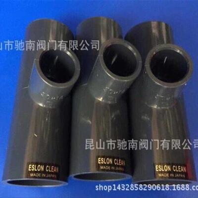 日本SEKISUI积水CLEAN-PVC变径三通可玲CPVC异径三通洁净管道三通