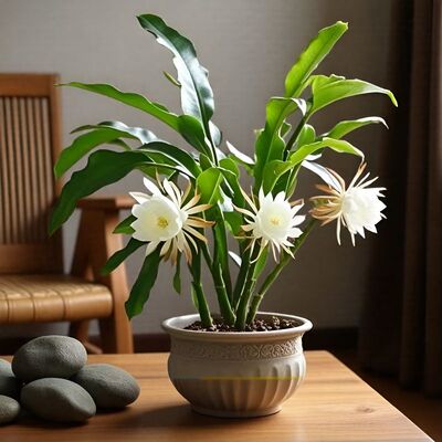大叶昙花苗室内浓香夜间开花