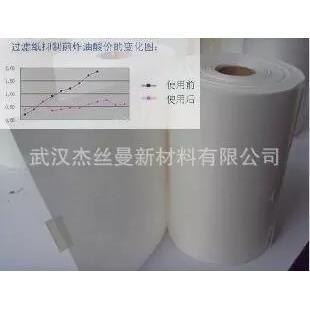 食品油炸机过滤纸，185MM*250M 木浆纤维素炸油过滤纸