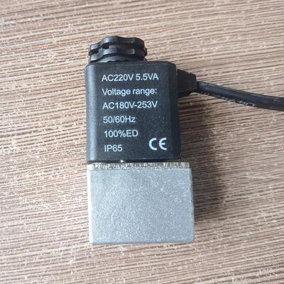 电磁阀 220v380v空压机配件简易无灯气动电磁控制阀泄气止气阀