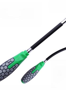 罗宾汉RBA批头套筒螺丝批汽修喉箍可弯曲杆卜批7mm万向头管箍套筒