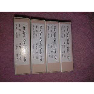 瑞典Munktell 定性滤纸1290 90mm 等同于AHLSTROM Grade 905 慢