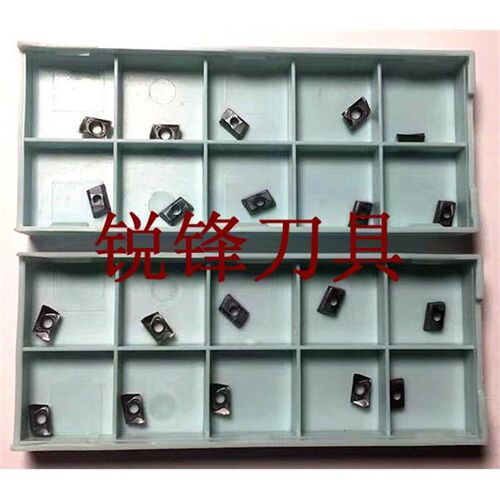 JDMT070208快进给铣刀片R0.4-R0.8CNC小径抗震铣刀片
