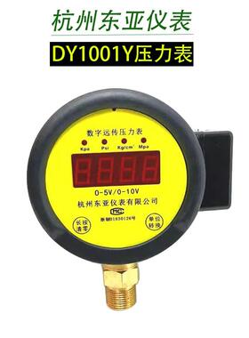 东亚仪表DY1001Y数字远传压力表数字显示压力表4/10/25/40/60MPA