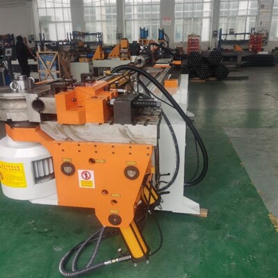 全自动弯管机不锈钢管折弯机75CNC-2A-1S伺服送料多轴数控弯管机