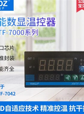 智能温控仪XMTF-7000 7042输入热电阻PT100尺寸96X48阳明电气