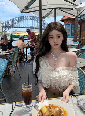 你的懒懒llan叠加性感上衣女