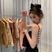 气质甜美俏皮百搭蝴蝶结发夹头饰黑色发饰新款 你 懒懒llan 2026