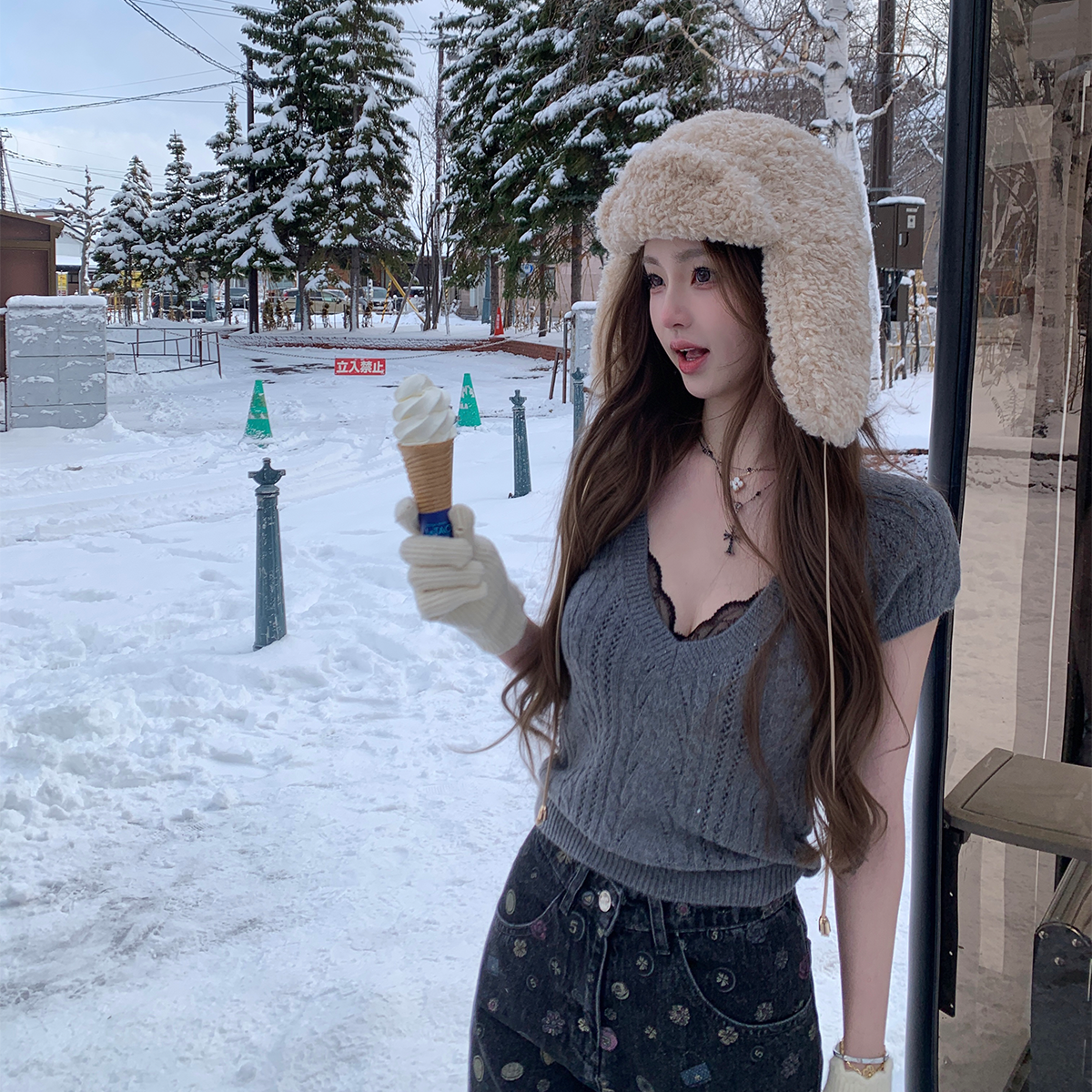 你的懒懒llan小暖炉帽子