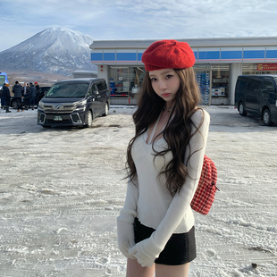 你的懒懒llan【冬日bi囤！】美丽诺全羊毛百搭精致舒适打底衫女新