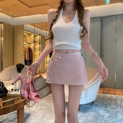 你的懒懒llan少女风短款半裙