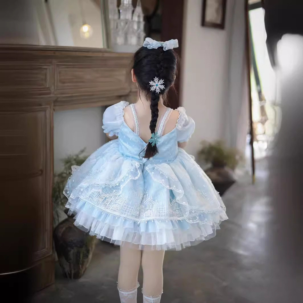 2026新款新品冰雪奇缘儿童爱儿童礼服