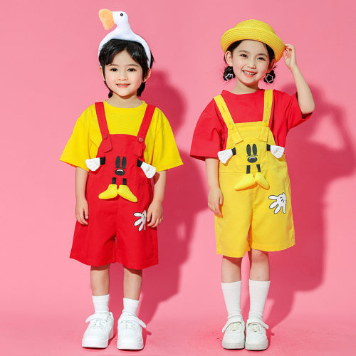 2026新款六一儿童演出服幼儿园啦啦队卡通可爱小学生大合唱毕业照