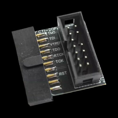 CTI20 Pin转14P 转接板 TI-20P转14P 2.54mm JTAG转接头 XDS110