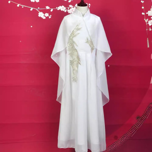 2026新款儿童古筝演出服中国风古典艺考高端礼服女中大童舞蹈合唱