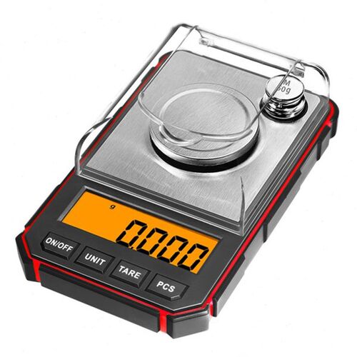 电子秤迷你珠宝称50g 0.001g克秤高精度天平称毫克拉秤