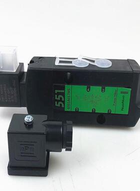 全新气动电磁阀SCG551A017MS 电动控制换向阀G551A017MS DC24V