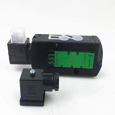 全新气动电磁阀SCG551A017MS 电动控制换向阀G551A017MS DC24V