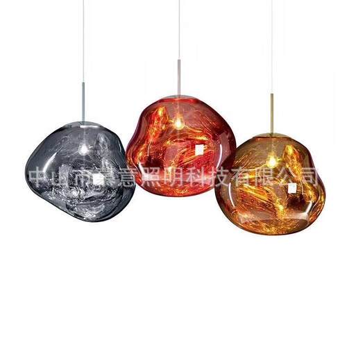 后现代TOM DIXON 熔岩吊灯北欧餐厅不规则设计师异形创意个性吊灯