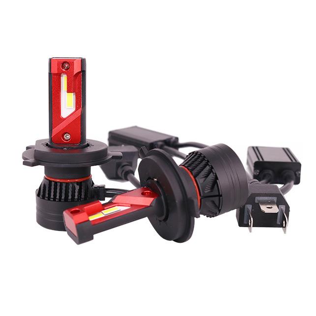 F3 解码 LED汽车前大灯H4 H13 9004 9007 LED汽车车灯