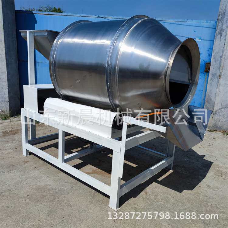 酸豆角调味机 海带丝食盐搅拌机滚筒式不锈钢搅拌机